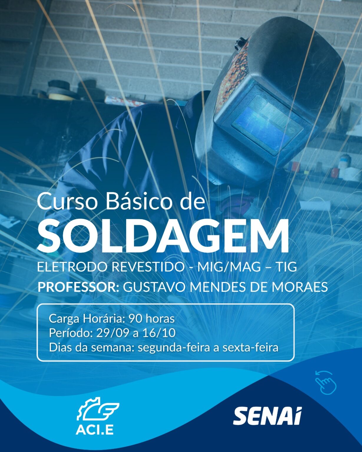 Curso básico de soldagem é a nova qualificação da ACI-E – FEDERASUL